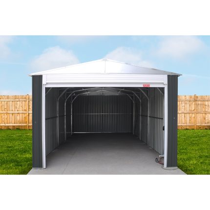 Garage Shed 3.4(W)x4.2(D)x2.5(H)m Single & Roller Door - Image 2