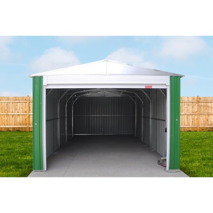 Garage Shed 3.4(W)x5.9(D)x2.5(H)m Single & Roller Door - Image 2