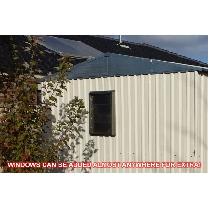 Garden Shed 3.4(W)x5.9(D)x2.3(H)m Gable Roof & Single Door - Image 11