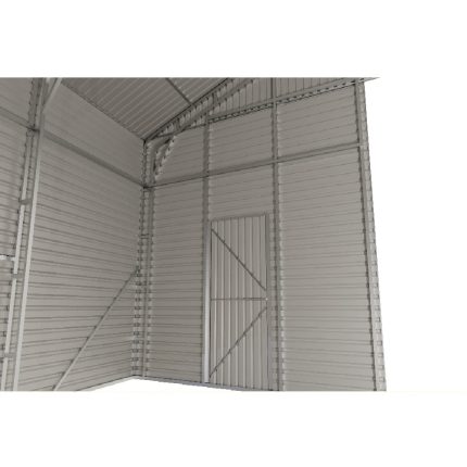 Steel Structure Shed 13.2(W)x15.0(D)x6.3(H)m Auto Roller Door & Single Door - Image 9