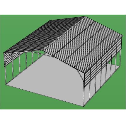 Portable Carport 12.0(W)x12.6(D)x4.2(H)m Gable Roof