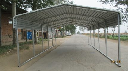 Portable Carport 3.3(W)x10.8(D)x3.5(H)m Wrapped Roof