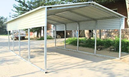 Portable Carport 8.5(W)x3.6(D)x4.2(H)m Gable Roof