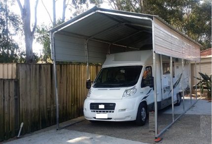 Portable Carport 3.5(W)x10.8(D)x3.5(H)m Gable Roof - Image 2