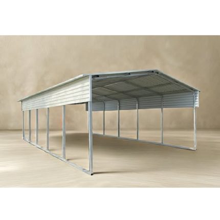 Portable Carport 6.2(W)x9.2(D)x3.9(H)m Gable Roof