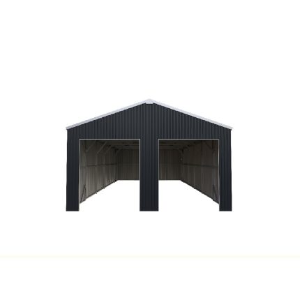 Steel Structure Shed 7.6(W)x15.0(D)x4.1(H)m Double Auto Roller Doors & Single Door - Image 4