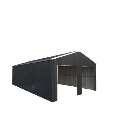 Steel Structure Shed 7.6(W)x15.0(D)x4.1(H)m Double Auto Roller Doors & Single Door - Image 5