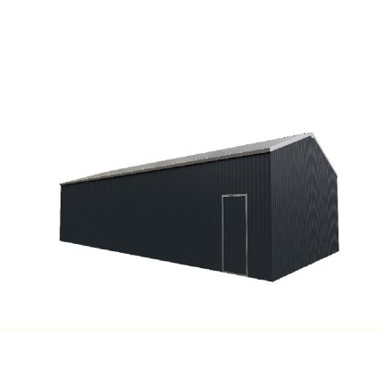 Steel Structure Shed 7.6(W)x15.0(D)x4.1(H)m Double Auto Roller Doors & Single Door - Image 6